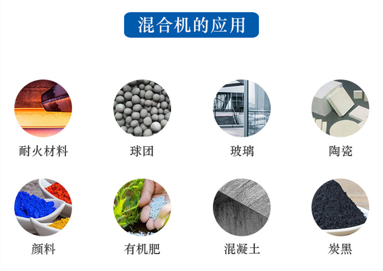 WG电子强力混合机利用领域